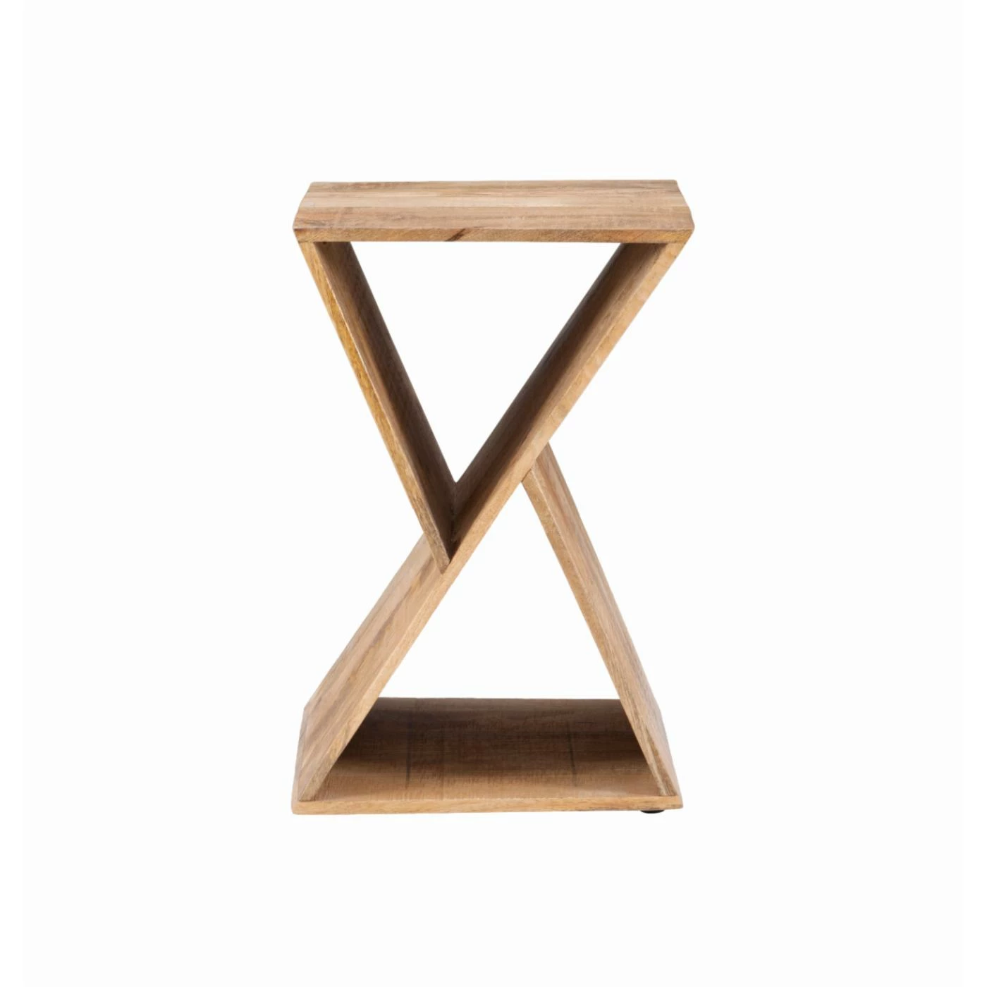 Discount β Triangle End Tables & Side Tables Powell Trevor Triangle Side Table - Natural π₯ - Image 3