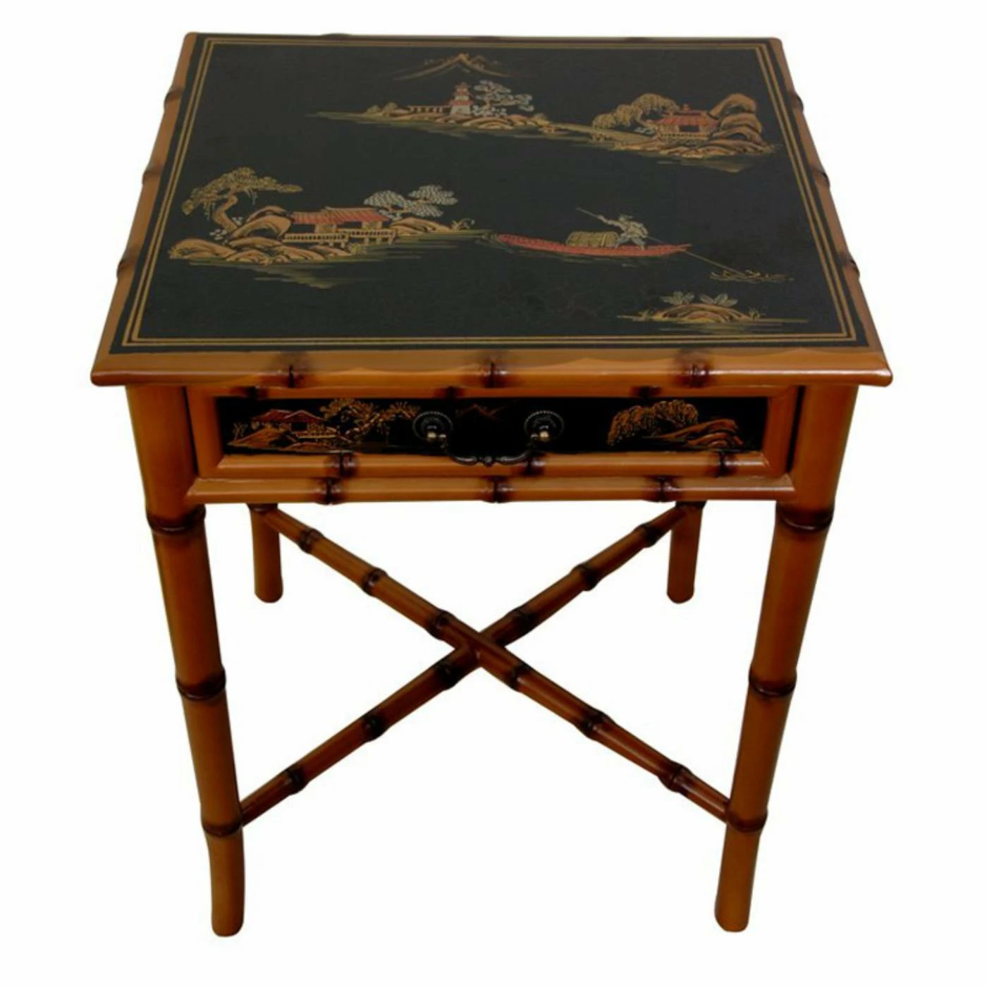 Discount 👍 Rectangle End Tables & Side Tables Oriental Furniture Ching End Table 😉 - Image 3