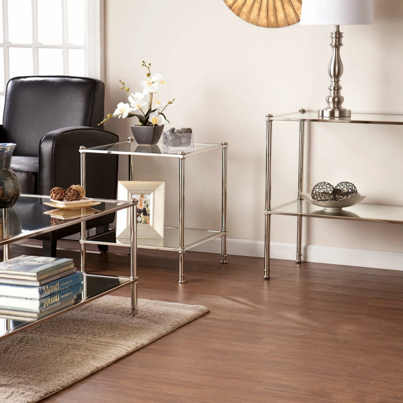 Hot Sale 🌟 Square End Tables & Side Tables Southern Enterprises Paschall End Table 🔥 - Image 3