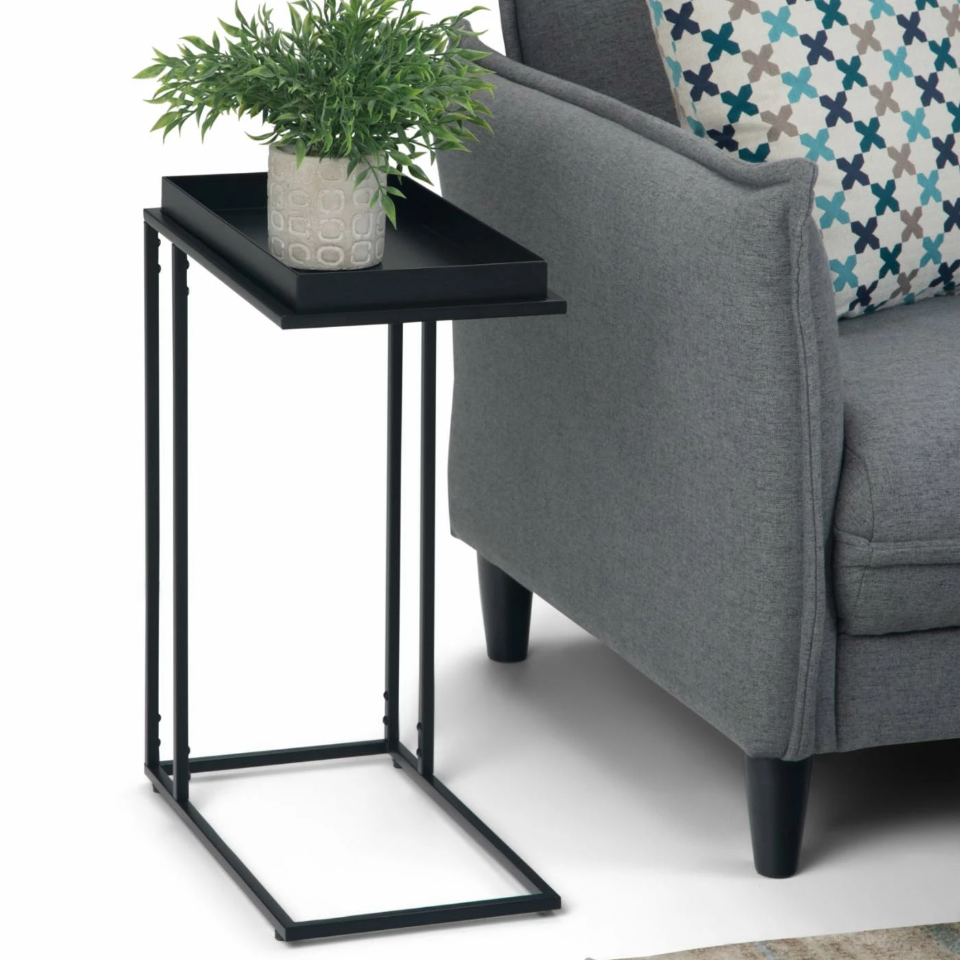 Cheapest π Brooklyn & Max Rectangle End Tables & Side Tables Brooklyn + Max Colden Tray Top C Side Table π - Image 2