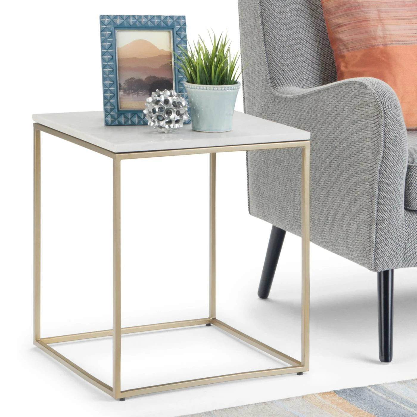 Promo β€οΈ Brooklyn & Max Square End Tables & Side Tables Brooklyn + Max Synder Accent Table π₯° - Image 2