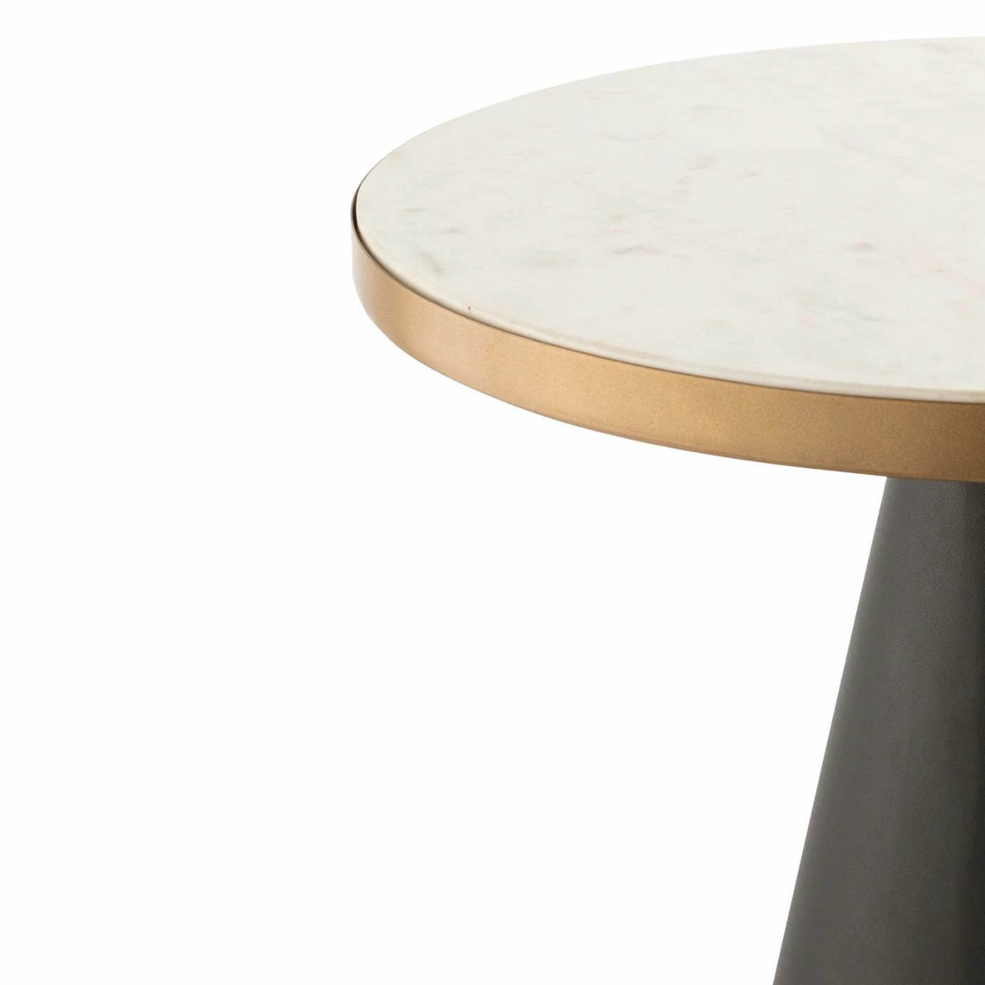 Wholesale β Round End Tables & Side Tables TOV Furniture Richard Round Marble Side Table π - Image 3