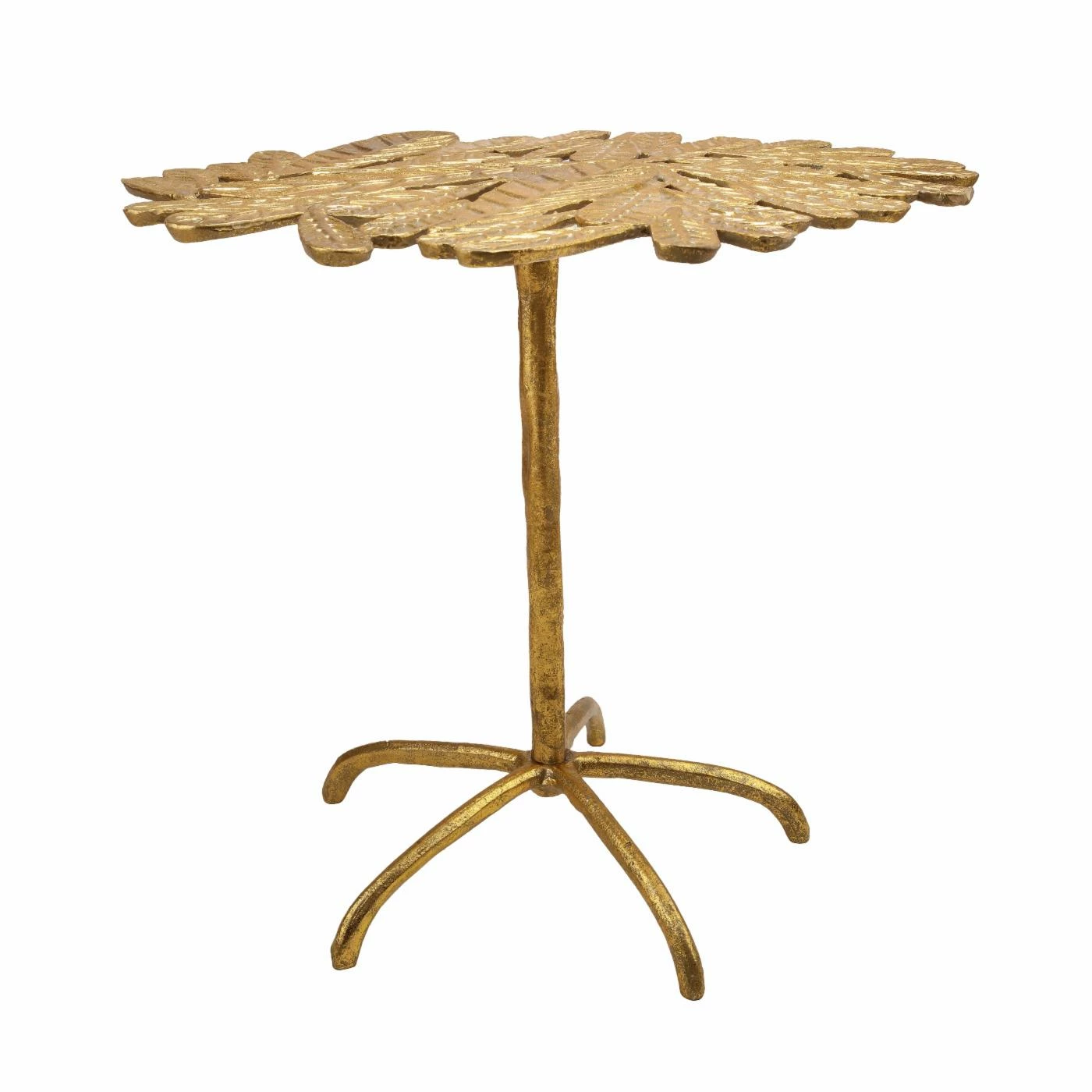 Best Sale π€© Other Shapes - End Tables & Side Tables TOV Furniture Freesia Gold Side Table π - Image 3