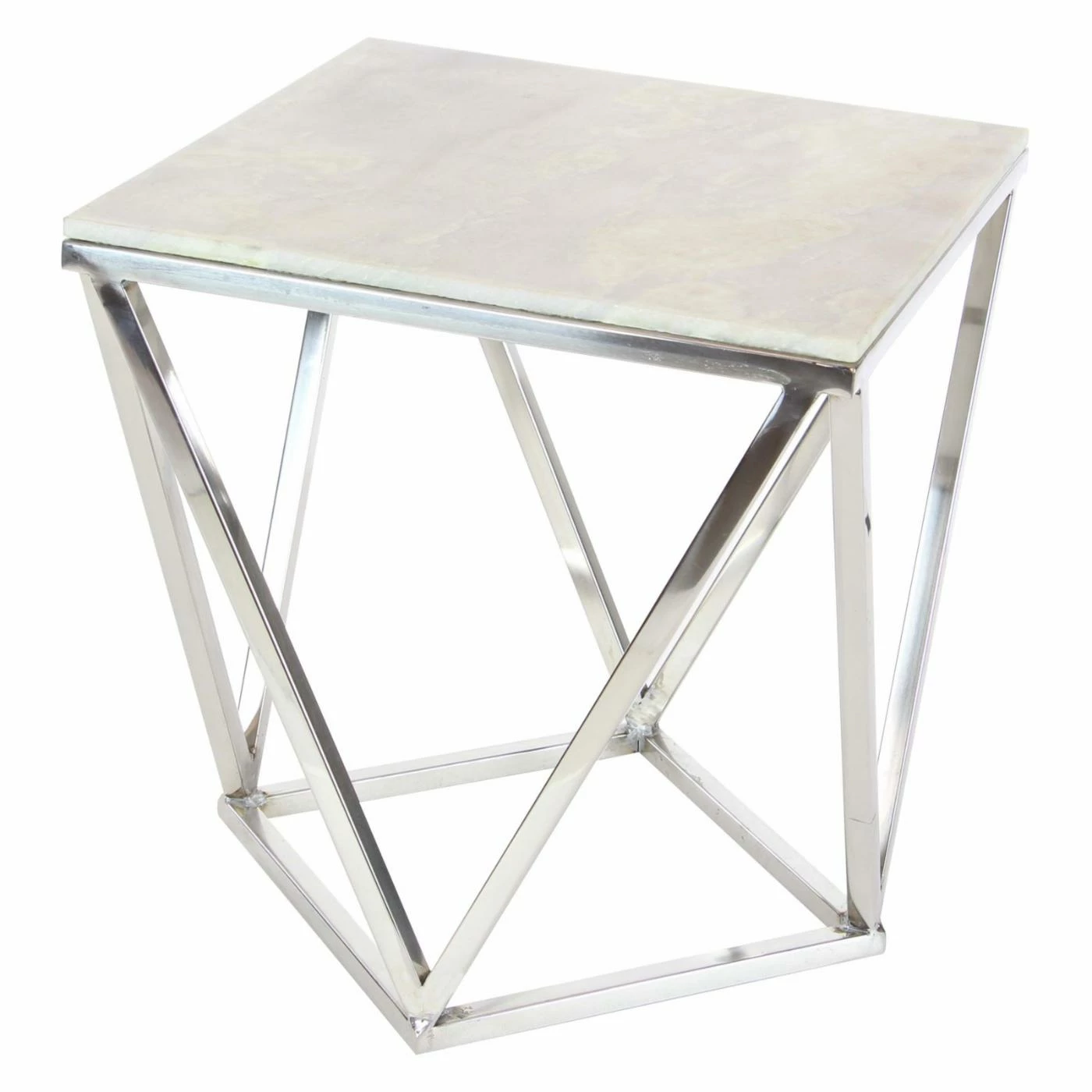 Top 10 ๐งจ Square End Tables & Side Tables DecMode Modern Marble Accent End Table โจ - Image 3