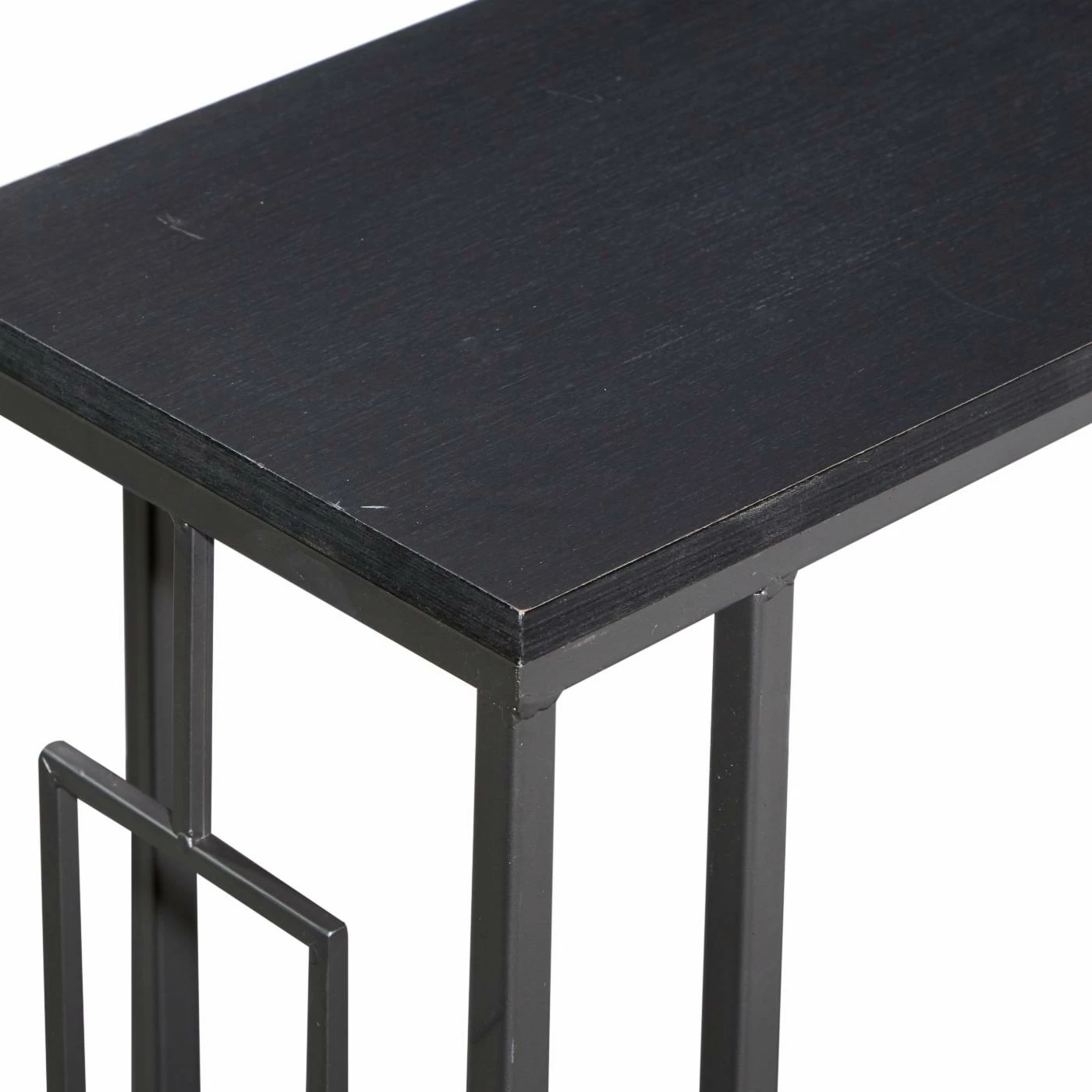 Discount 👍 Rectangle End Tables & Side Tables DecMode Contemporary Rectangular Accent End Table 👍 - Image 3