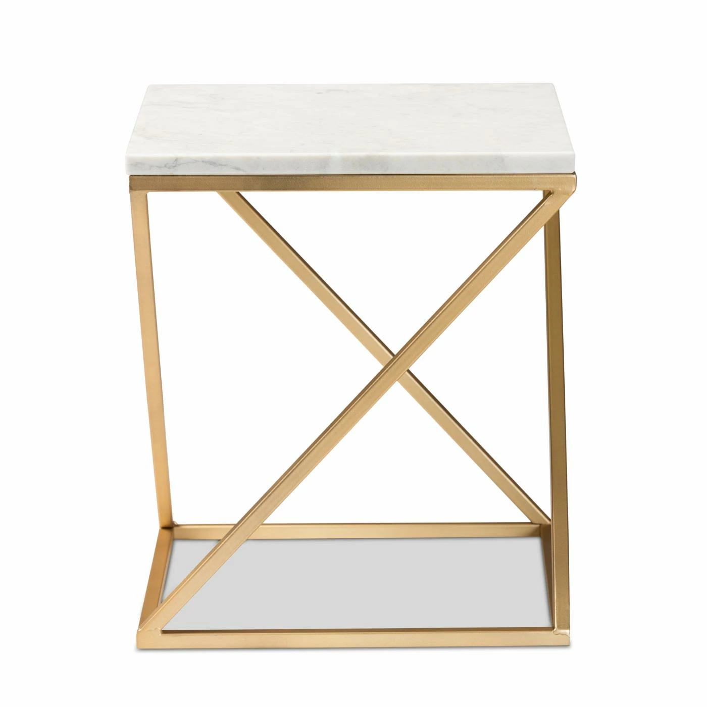 Cheapest 🛒 Square End Tables & Side Tables Baxton Studio Hadley End Table 😍 - Image 3