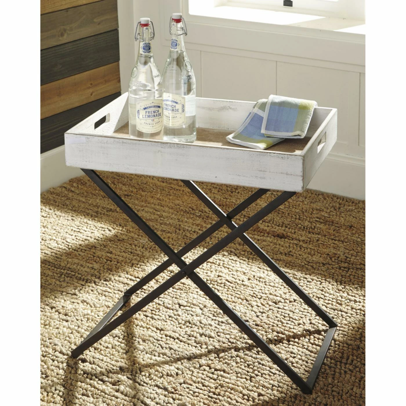 Budget ⭐ Rectangle End Tables & Side Tables Signature Design By Ashley Janfield Accent Table ✔️ - Image 2