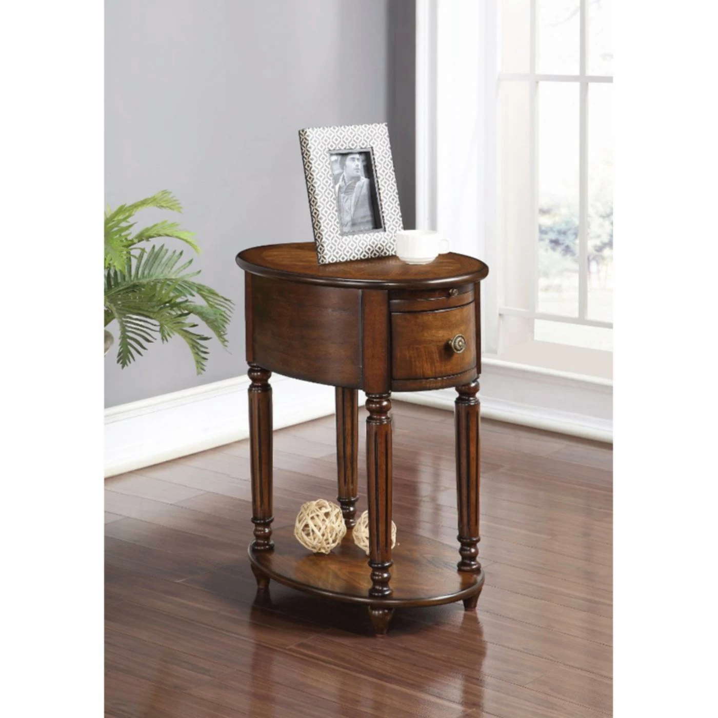 Hot Sale β Oval End Tables & Side Tables Benzara Alluring Side Table π - Image 2