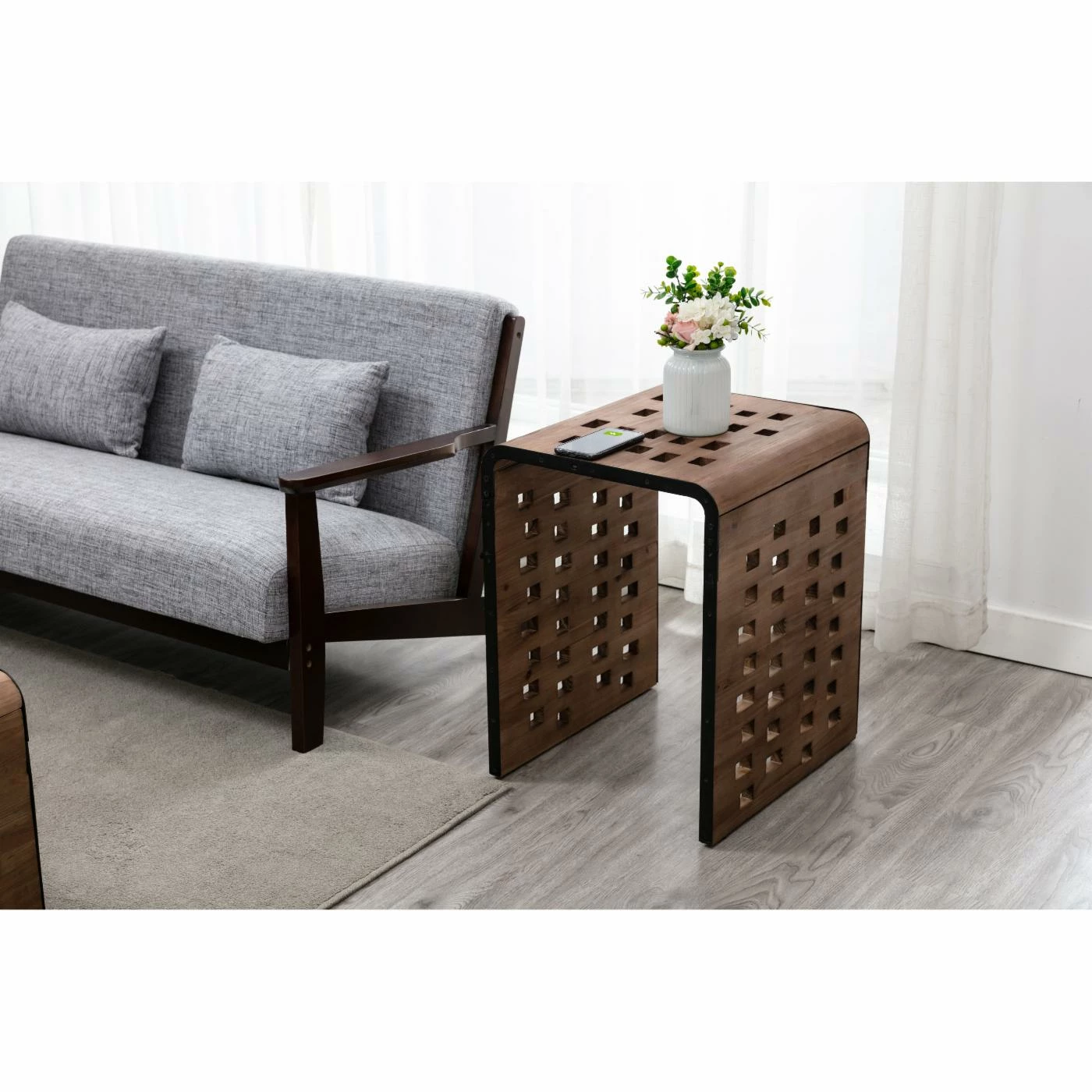 Promo π― Rectangle End Tables & Side Tables Burnham Home Designs Parker End Table π - Image 2