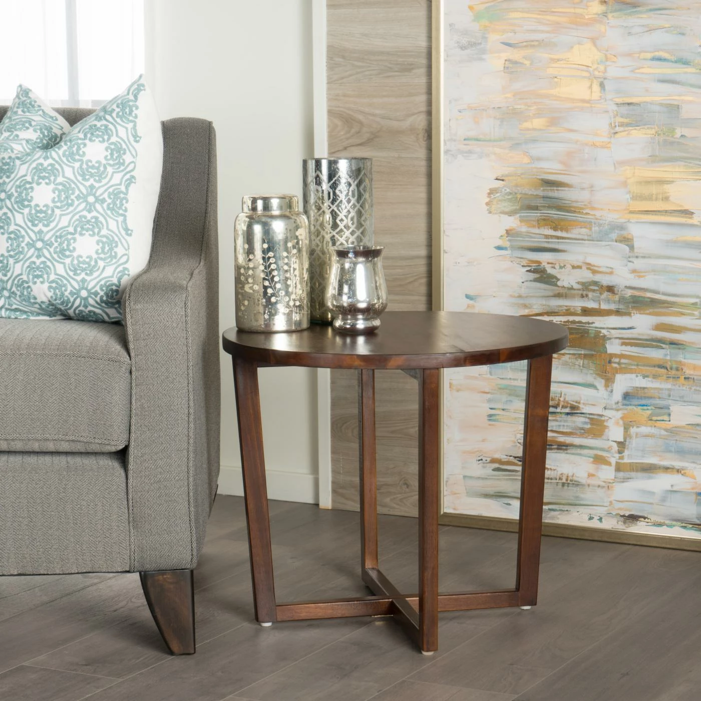Coupon 🎁 Best Selling Home Round End Tables & Side Tables Tansy Round Wood End Table 🎉 - Image 2