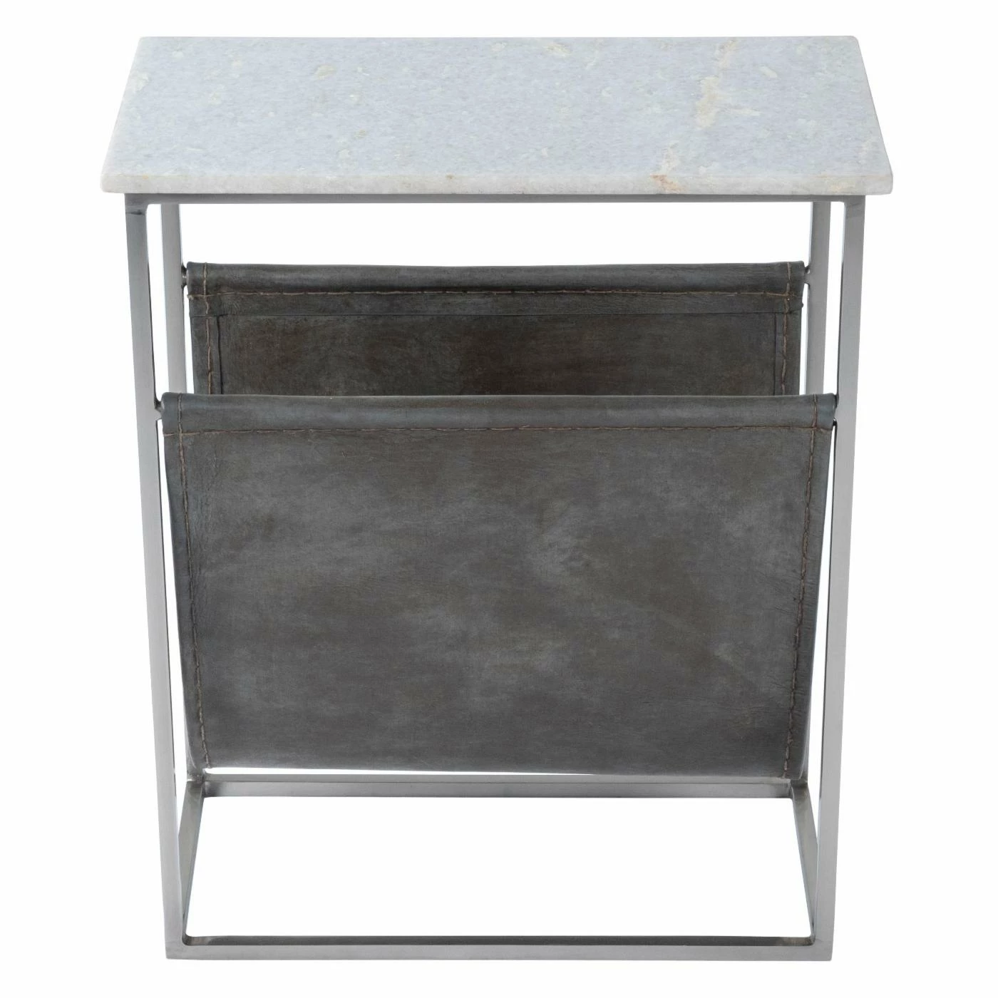 Best deal π₯° Rectangle End Tables & Side Tables Butler Specialty Koler Marble And Leather Magazine Table βοΈ - Image 2