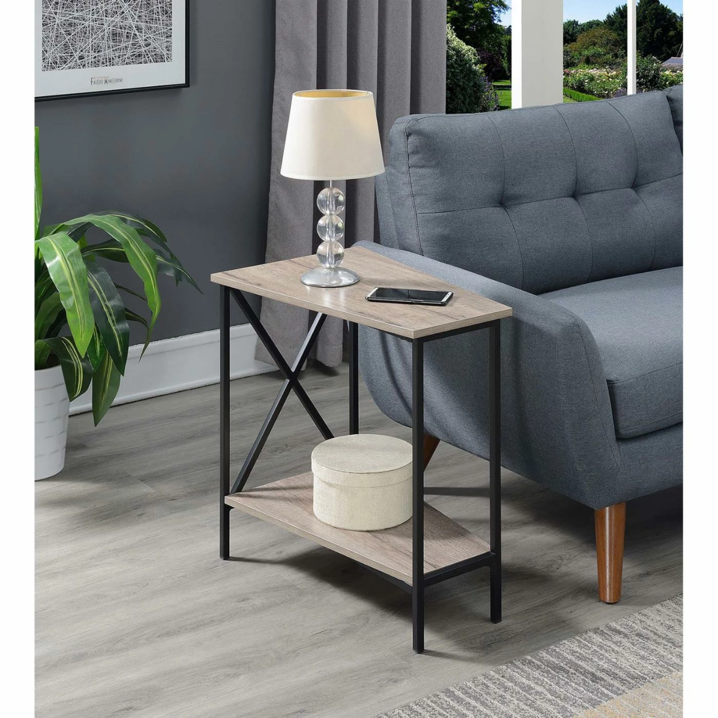 Budget ๐ Other Shapes - End Tables & Side Tables Convenience Concepts Tucson Wedge End Table ๐ - Image 2
