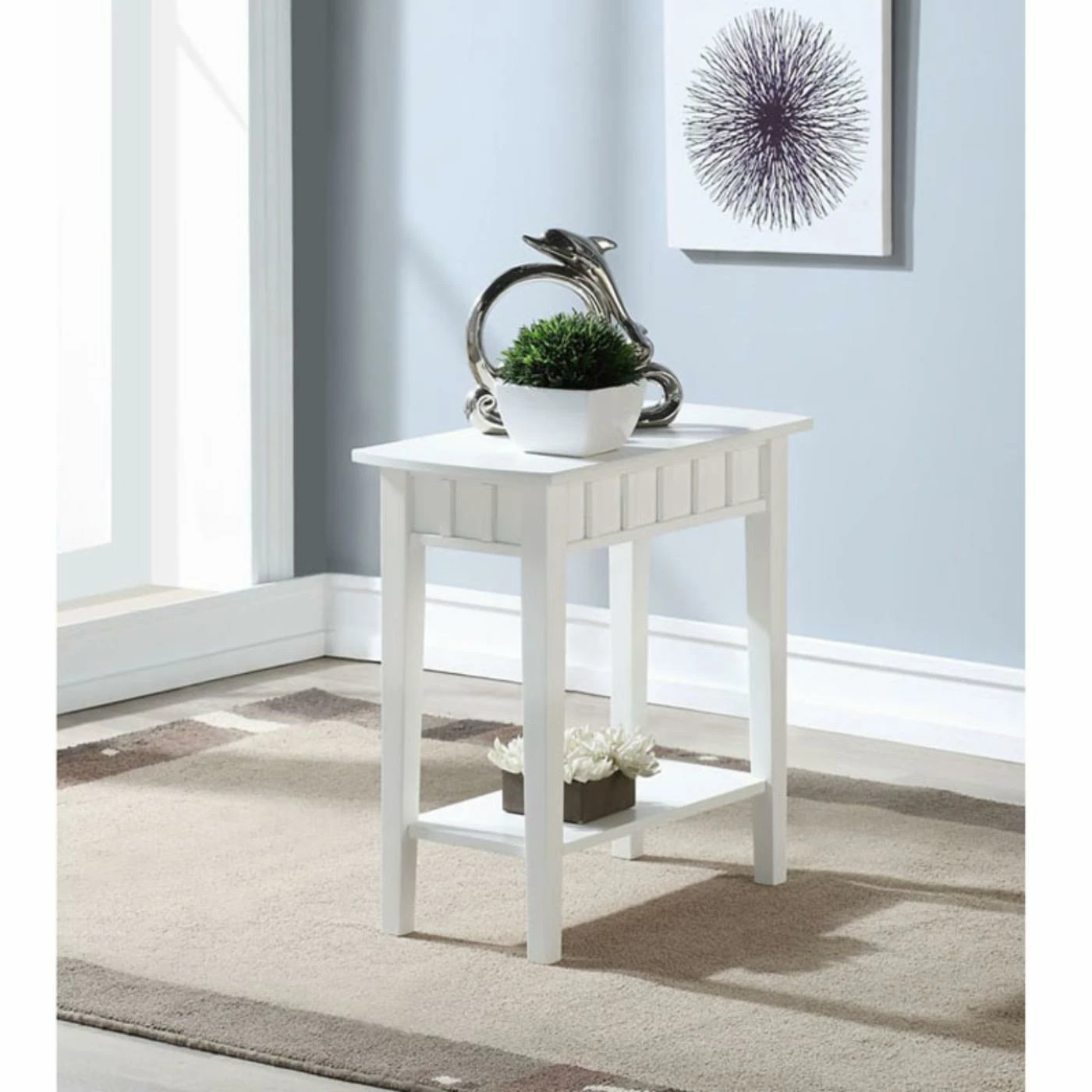 Outlet ๐ Rectangle End Tables & Side Tables Convenience Concepts Dennis End Table ๐ - Image 2