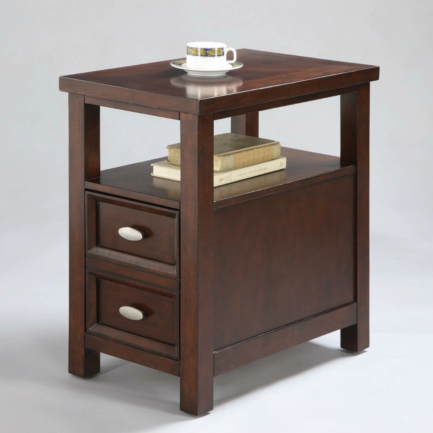 Best Pirce 👏 Rectangle End Tables & Side Tables Crown Mark Dempsey Rectangular Chair Side Table With Drawer 😉 - Image 2