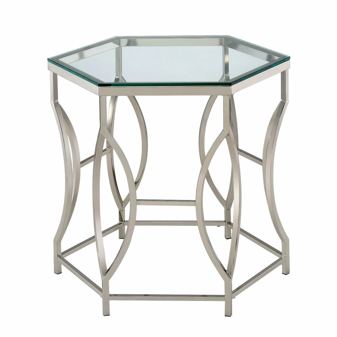 Deals 🔔 Other Shapes - End Tables & Side Tables Furniture Of America Remus Hexagonal End Table 😉 - Image 2