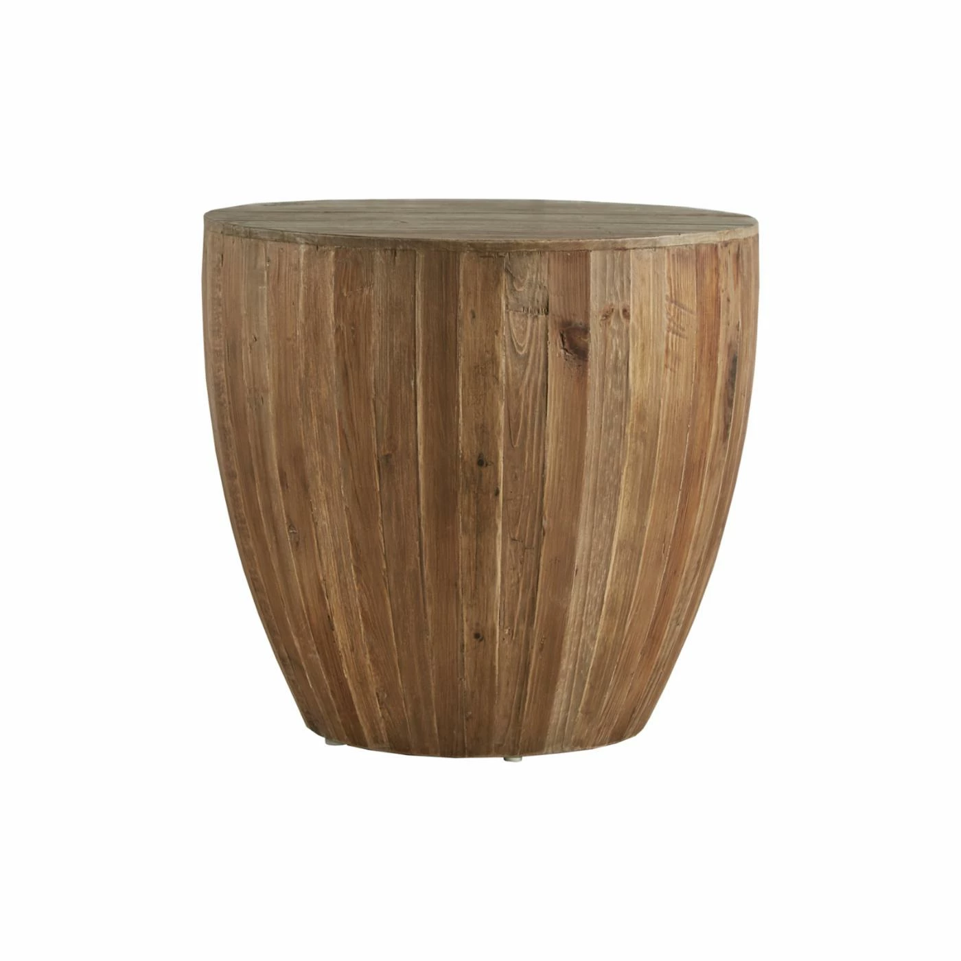 Budget π Round End Tables & Side Tables Weston Home Adeline Southwestern Barrel End Table π - Image 2