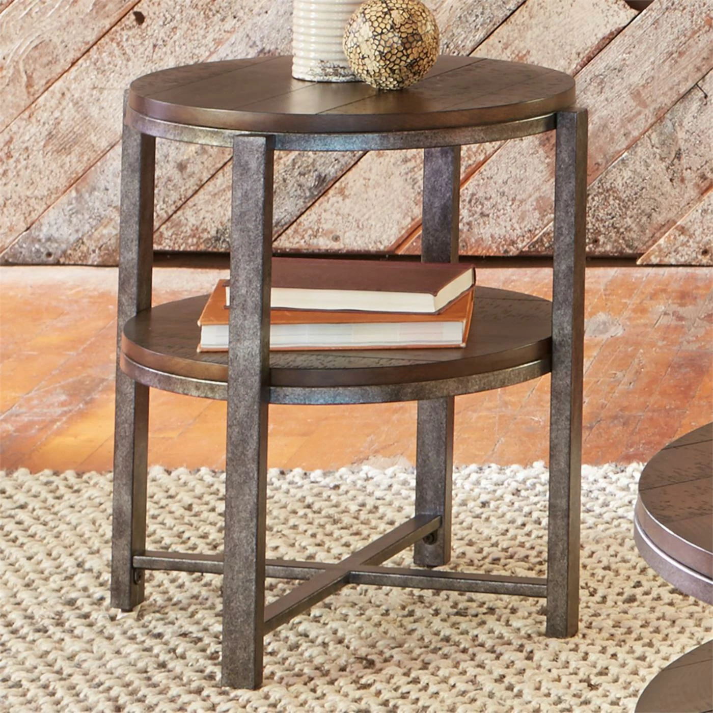 Coupon π Round End Tables & Side Tables Liberty Furniture Industries Breckinridge Round End Table π - Image 2