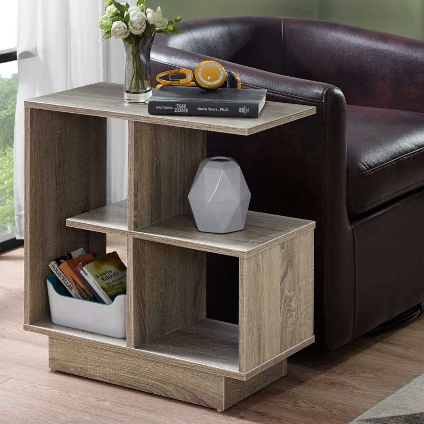 Best Pirce 👏 Rectangle End Tables & Side Tables Monarch Specialties Modular Chairside Table 🔥 - Image 2