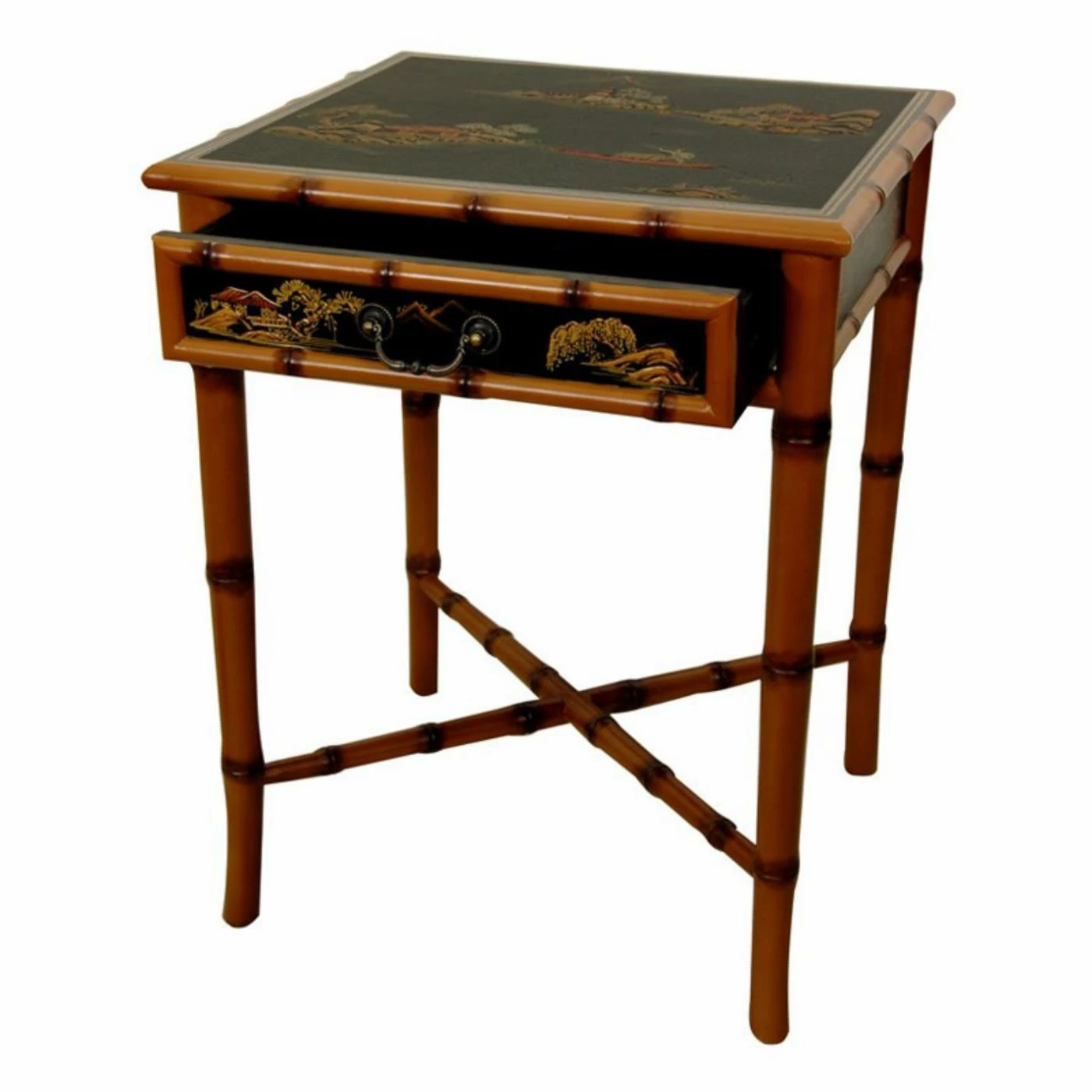 Discount 👍 Rectangle End Tables & Side Tables Oriental Furniture Ching End Table 😉 - Image 2
