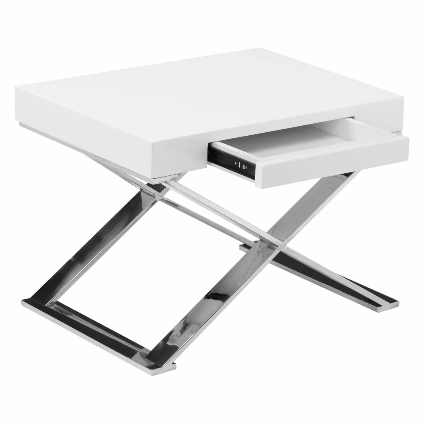 Top 10 β Rectangle End Tables & Side Tables Pangea Home X-Leg End Table 𧨠- Image 2