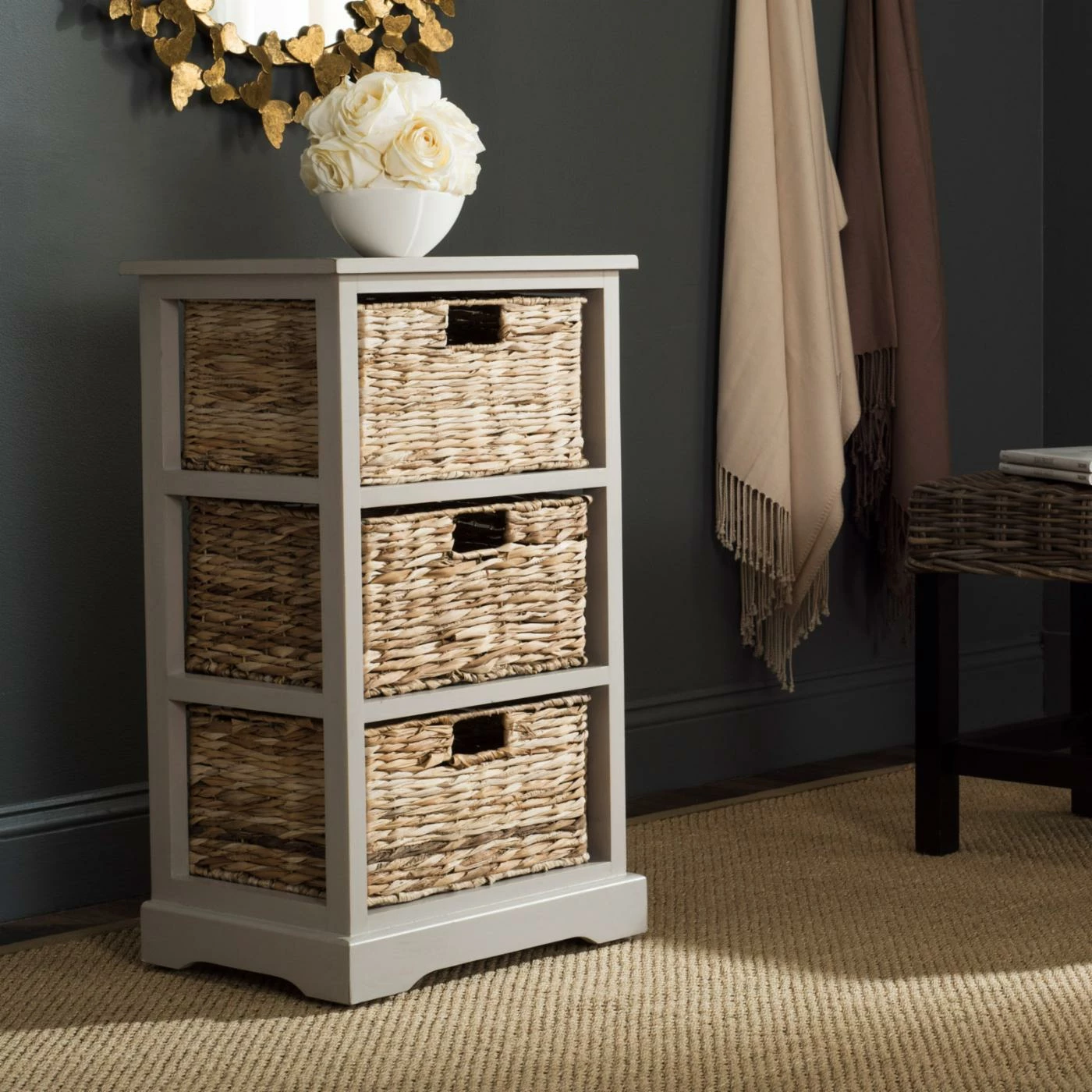 Flash Sale π Rectangle End Tables & Side Tables Safavieh Halle Storage Side Table π - Image 2