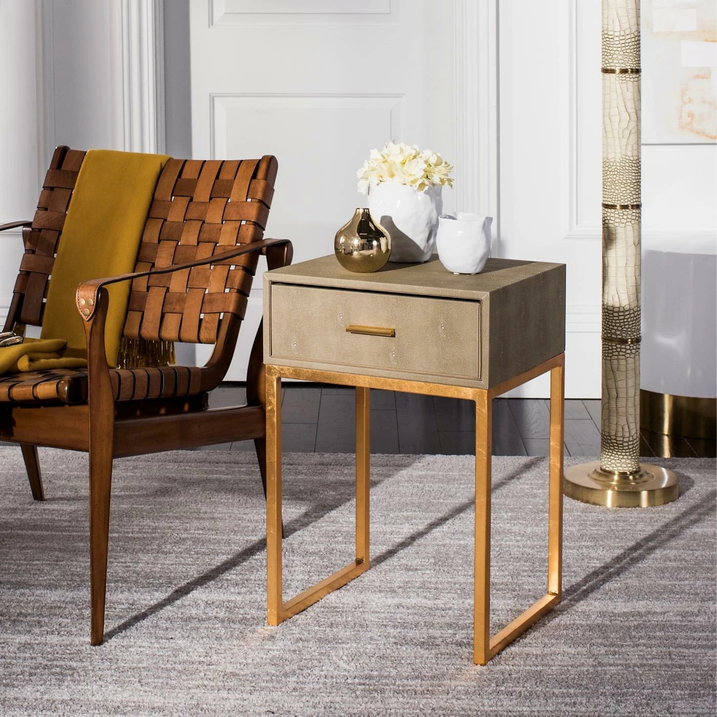 Coupon π― Rectangle End Tables & Side Tables Safavieh Mori Side Table π - Image 2