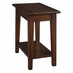 Flash Sale 👍 Rectangle End Tables & Side Tables A-AMERICA Westlake Chairside Table With Shelf 👏