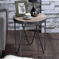 Best deal 😀 Acme Furniture Round End Tables & Side Tables ACME Bage End Table 💯