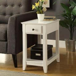 Hot Sale 😉 Acme Furniture Rectangle End Tables & Side Tables ACME Bertie Side Table 🔥