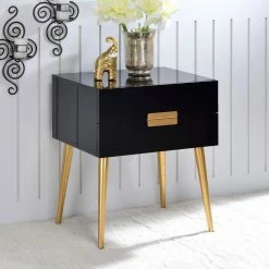 Best Sale 🛒 Rectangle End Tables & Side Tables Acme Furniture Denvor End Table 🎉