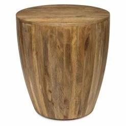 Hot Sale ✨ Poly & Bark Round End Tables & Side Tables Poly & Bark Goa Side Table 🔔