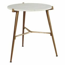 Brand new ✔️ Round End Tables & Side Tables Signature Design By Ashley Chadton Accent Table 🎉