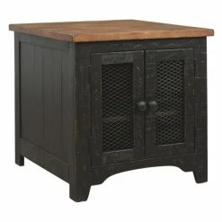 Outlet ๐คฉ Rectangle End Tables & Side Tables Signature Design By Ashley Valebeck Rectangular End Table ๐
