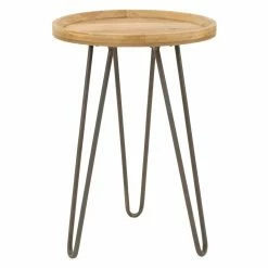 Cheap 🎉 Round End Tables & Side Tables Aspire Home Accents Alper End Table 🧨