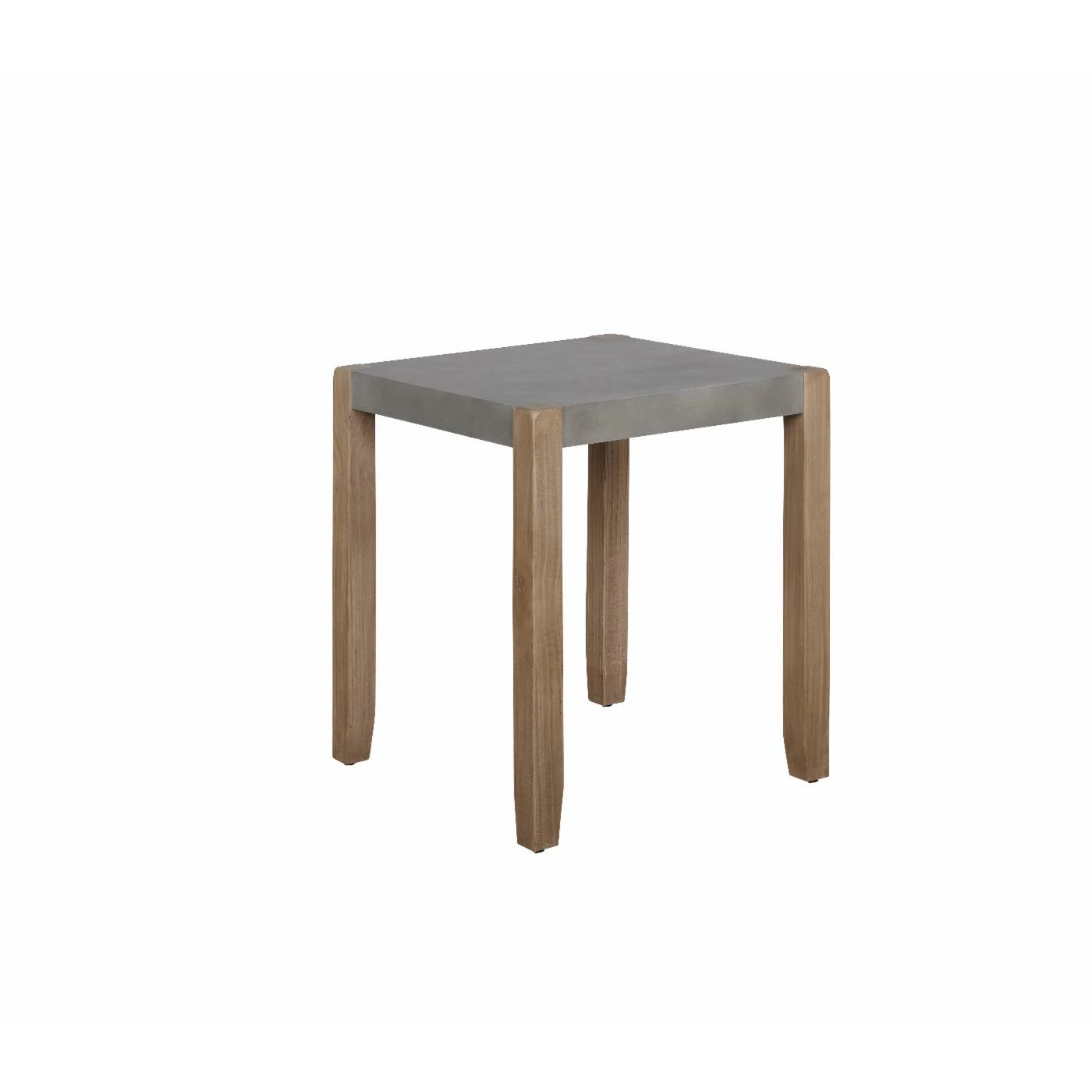 Outlet π₯° Square End Tables & Side Tables Alaterre Furniture Newport Square Faux Concrete And Wood End Table π