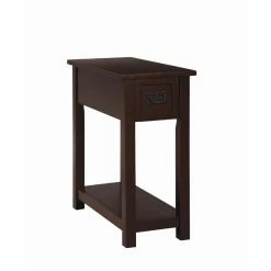 Promo ✨ Rectangle End Tables & Side Tables Alaterre Furniture Mission Chairside Table 😀