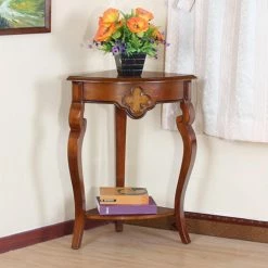 Best Pirce ✨ Triangle End Tables & Side Tables All Things Cedar Corner Table 😀