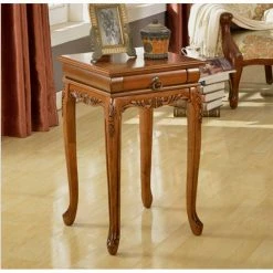 Outlet ⌛ Square End Tables & Side Tables All Things Cedar Accent Furniture Shaped Leg End Table 👏