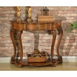 Buy 🌟 Rectangle End Tables & Side Tables All Things Cedar Accent Furniture Old World Entry Table 🎉