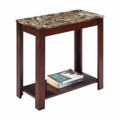 Outlet 👍 Rectangle End Tables & Side Tables Benzara Impressive Chairside Table 👏