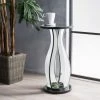 New 😉 Best Selling Home Round End Tables & Side Tables Eileen Mirror Accent End Table 🎁