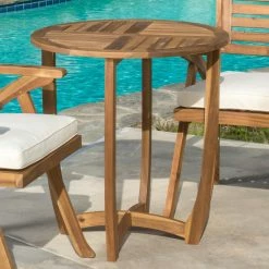 Outlet ⭐ Best Selling Home Round End Tables & Side Tables Aegean Accent Round End Table ⌛