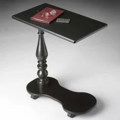 Outlet 😉 Butler Specialty Rectangle End Tables & Side Tables Butler Mobile Tray Table - Black Licorice ✨