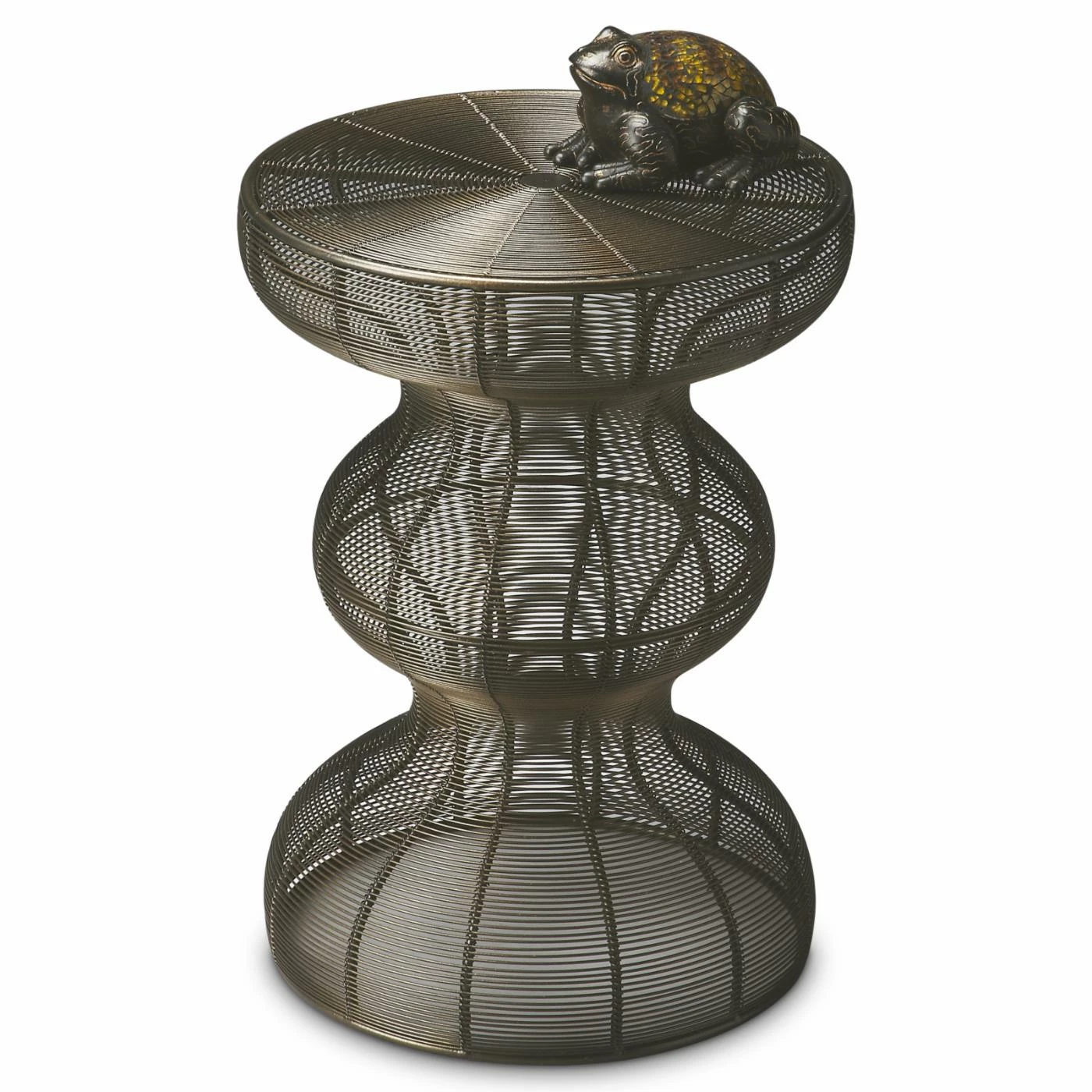 Best deal 😍 Butler Specialty Round End Tables & Side Tables Sinuous Transitional Iron Frame Accent Table ⌛