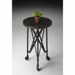 Top 10 🛒 Butler Specialty Round End Tables & Side Tables Butler Accent Table - Metalworks - 14.25 Diam. In. ✨