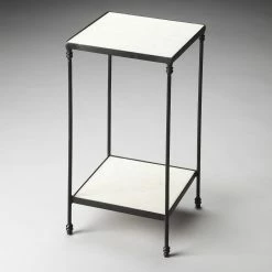 Discount 🧨 Butler Specialty Square End Tables & Side Tables Butler Larkin Accent Table - Metalworks 🔔