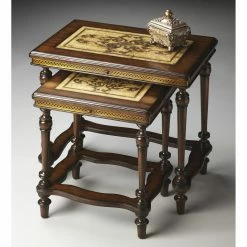 Discount 😉 Butler Specialty Rectangle End Tables & Side Tables Butler 2290070 Nesting Tables - Heritage ⭐