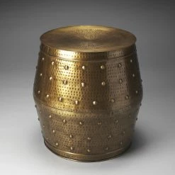 Buy 🛒 Butler Specialty Round End Tables & Side Tables Butler Metalworks Iron Side Table 🤩