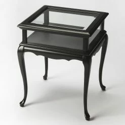 Promo ✨ Rectangle End Tables & Side Tables Butler Specialty Masterpiece Burton Curio Table 😉