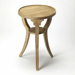 Best reviews of 🔥 Butler Specialty Round End Tables & Side Tables Butler Dalton Driftwood Round Accent Table 😍